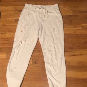 Super soft Aerie cream joggers